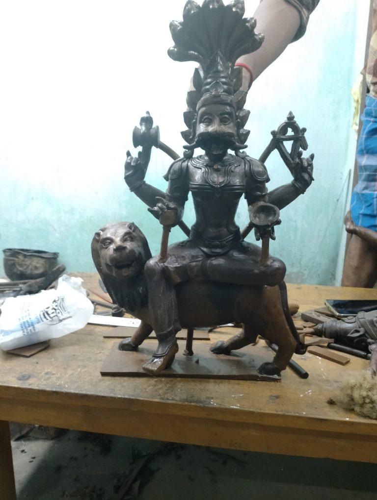 Metal Work - Pratyangira Devi