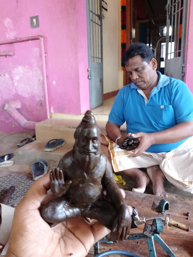 Metal Work - Santhananda Swamigal