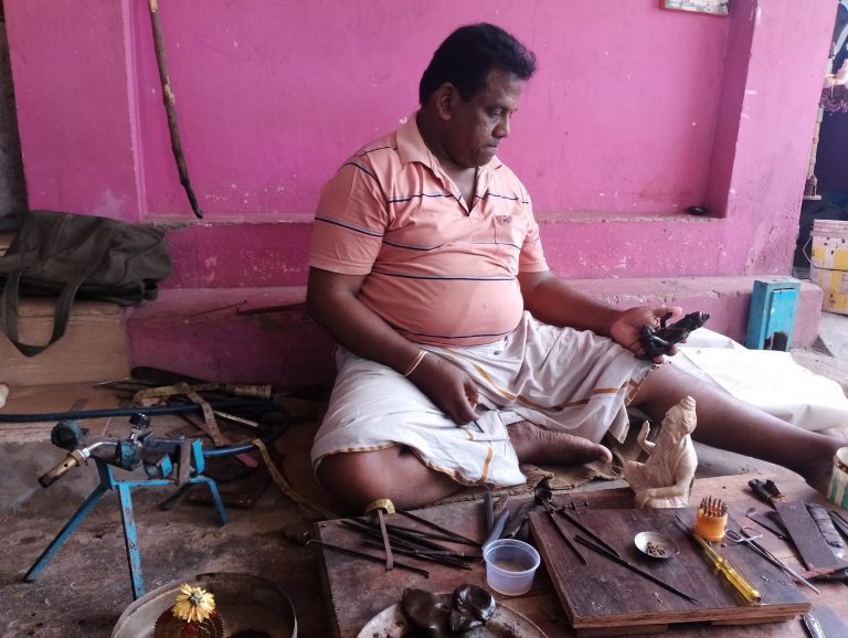 Metal Work - Santhananda Swamigal