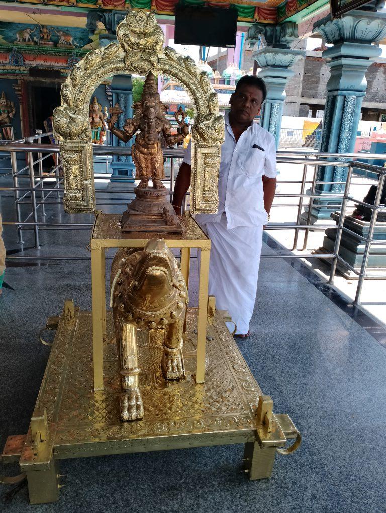 Sheet Work - Munjur Vahanam - Navallur Temple, Chennai