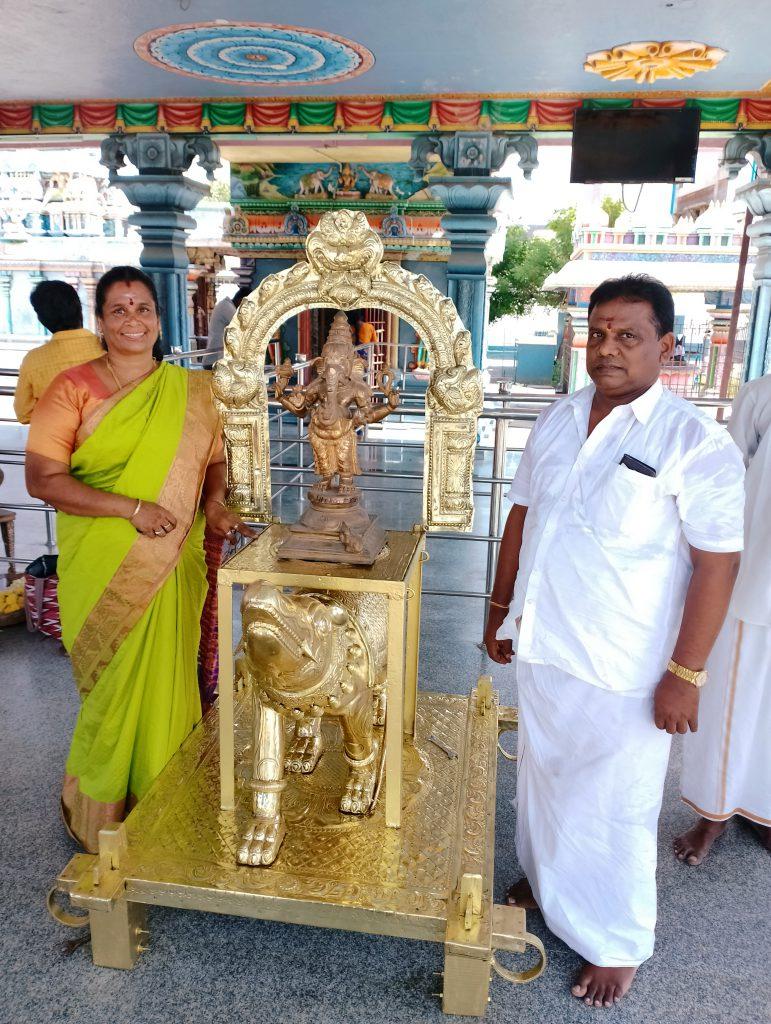 Sheet Work - Munjur Vahanam - Navallur Temple, Chennai