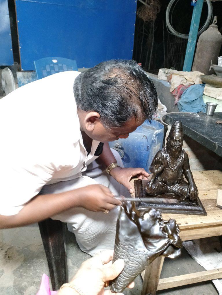 Metal Work - Santhananda Swamigal