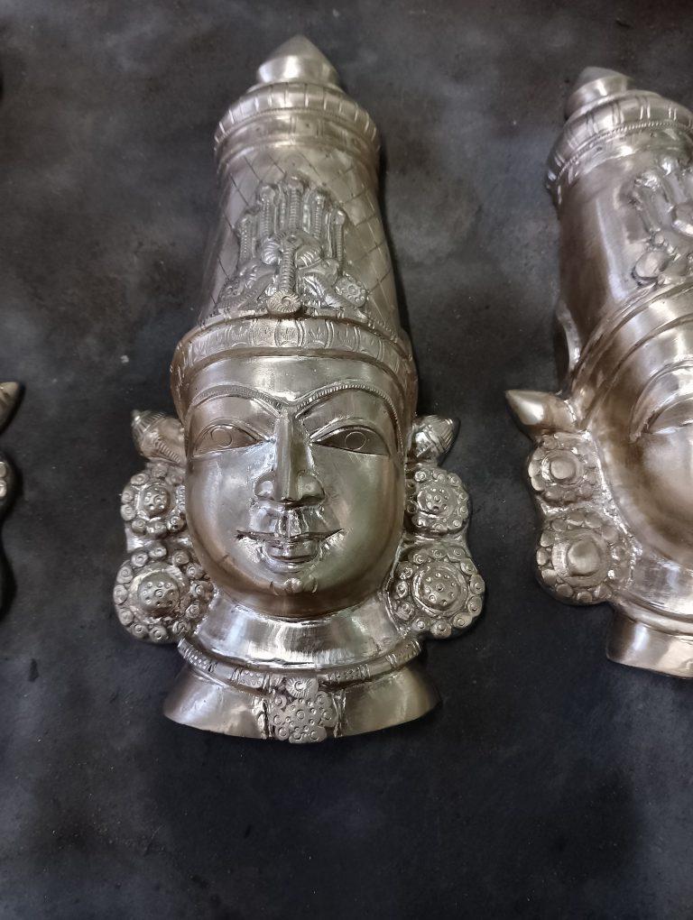 Metal Work - Brass - Hastham Patham Idol Palm Feet Ornaments