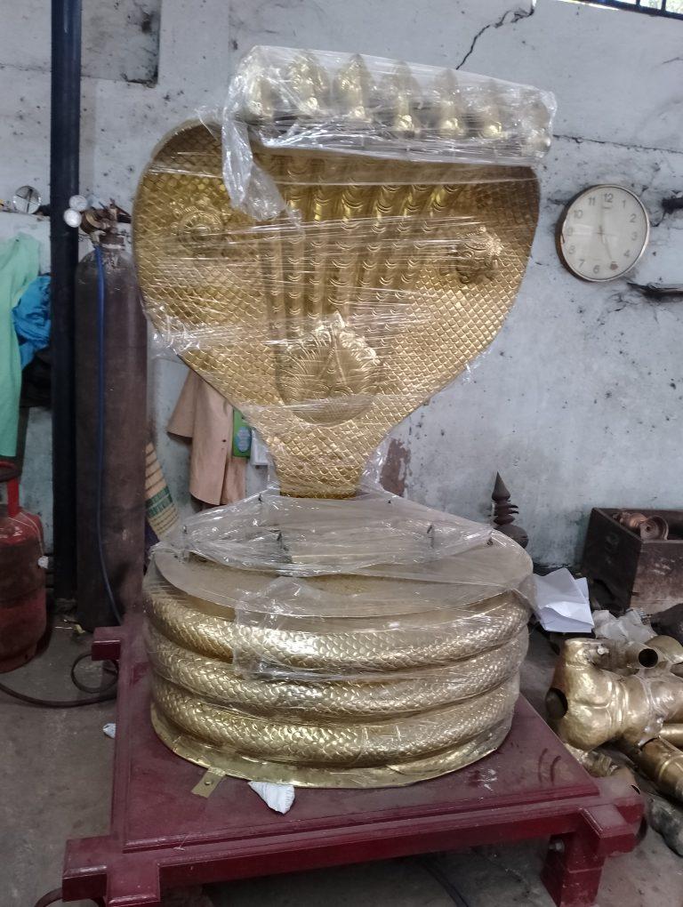 Brass handcrafted - Shesha Vahanam
