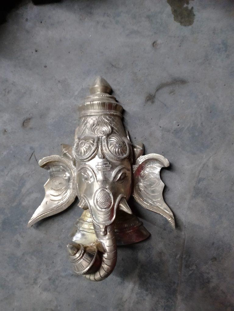 Metal Work - Brass - Hastham Patham Idol Palm Feet Ornaments
