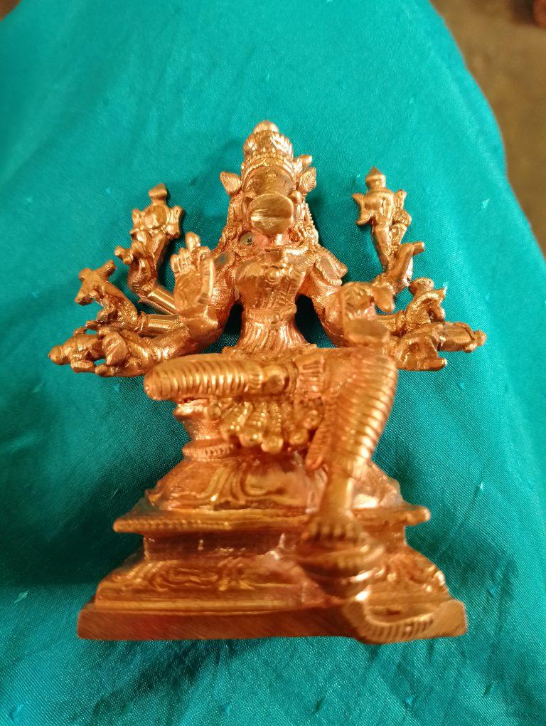 Metal Work - Varahi Devi in Brass