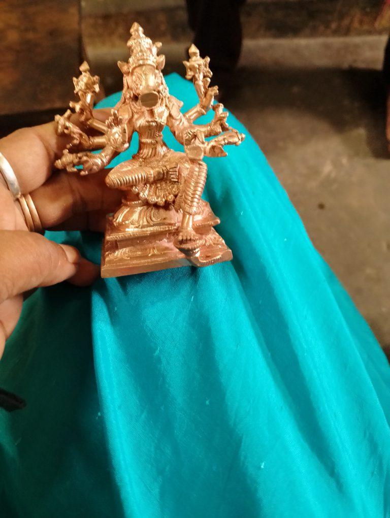Metal Work - Varahi Devi in Brass