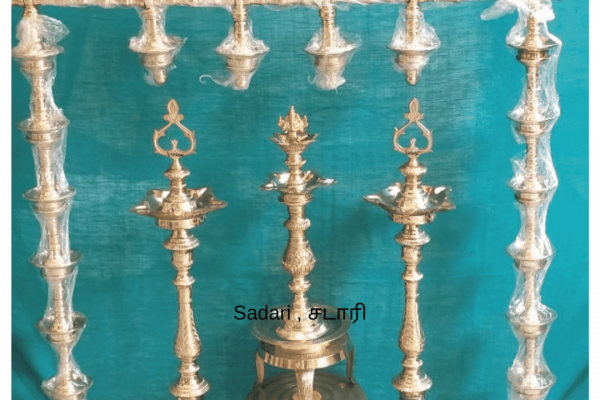 Alanangara Vilakku - Temple Aarthi Set Lamp (8)