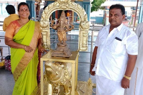 Sheet Work - Munjur Vahanam - Navallur Temple, Chennai
